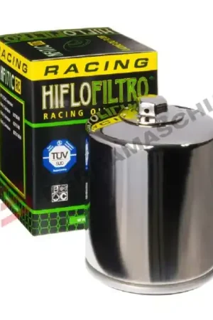 Economico FILTRO OLIO CROMATO Buell Lightning 1200 94-02; Harley Davidson FLTRU 1745 Road Glide Ultra 11-19; FLSTF 1584 Fat Boy 00-17